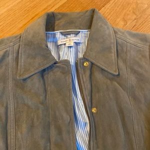 Women's suede Tommy Hilfiger collection jacket